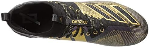 Adidas muške adizero 8.0 fudbalska cipela, crna / zlatna metalik / siva, 13,5 m SAD