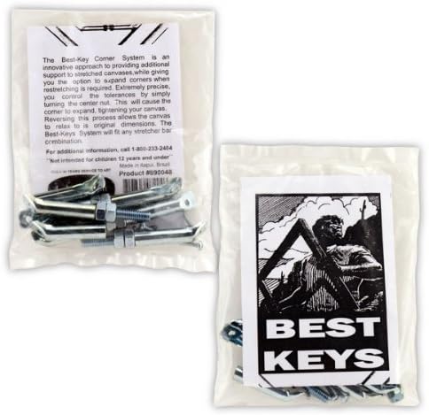 Jack Richeson Best Key Canvas sistem zatezanja, 4-pakovanje