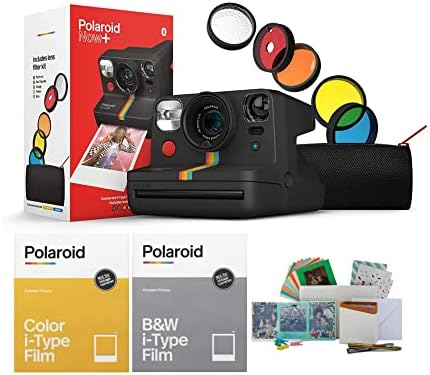 Polaroid NOW+ kamera za trenutni Film sa filmom u boji, B & amp;W film i kutija za pohranu