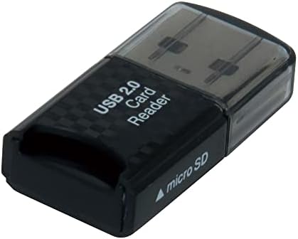 Nakabayashi Z8909 Digio2 čitač kartica pisac USB 2.0 MicroSD Crni