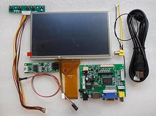 7 inčni 1024600 dodirni ekran DIY komplet LCD modul sa monitorom za prikaz automobila zadnji Veiw HDMI VGA
