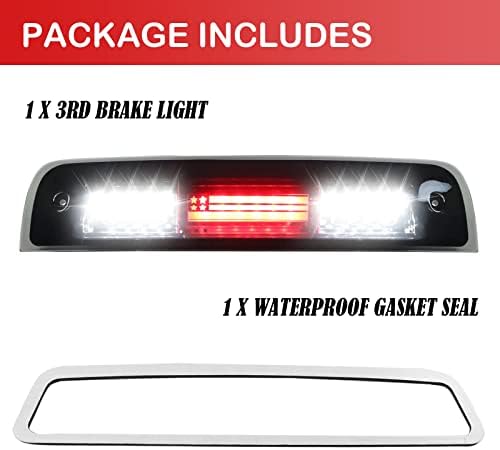 Gubebaili treće 3. kočiono svjetlo za 2009-2017 Dodge Ram 1500 2500 3500 teretno svjetlo LED Stop svjetlo