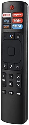 Mookeenone 1x daljinski upravljač za Hisense TV W9HbrcB0006 ERF3A69 Dodatna oprema ABS Black Smart TV Daljinski