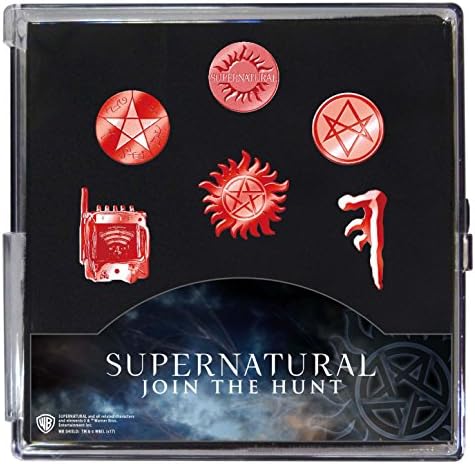 Supernatural Pin rever Set neiskorišteni novi licencirani crveni SET SDCC 2017