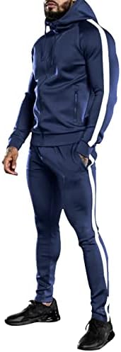 MARTMORY MENS TRACKUITS setovi sa kapuljačom atletske jakne hlače duks ležerno trčanje jogging sportski odijelo