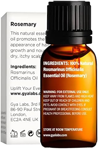 Eselsko ulje za difuzor i ružmarno ulje za set za rast kose - čista terapijska esencijalna ulja Set