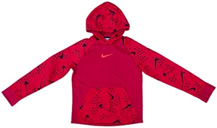 Nike Big Boys Therma-Fit tiskani pulover trening fleece hoodie