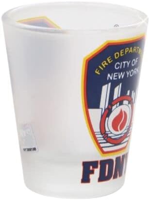 Novac za ručak mat FDNY Shot Glass City of New York Fire Department zvanično licencirano Shot Glass