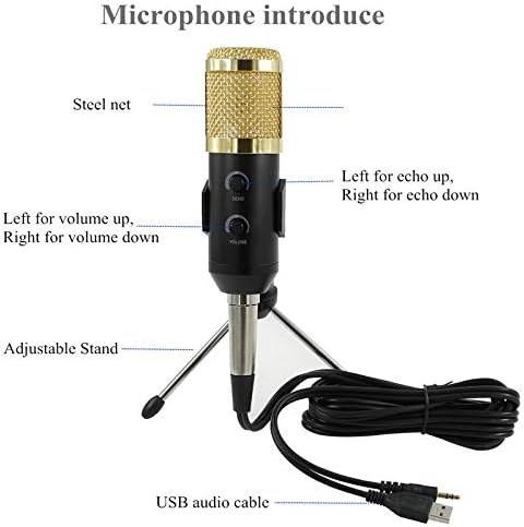 Kxdfdc profesionalni USB kondenzatorski mikrofon za računarski Studio Mic za snimanje Video zapisa