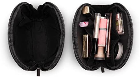 Tbouobt vrećica za šminku patentna torbica Travel Kozmetički organizator za žene i djevojke, ružičaste praškaste akvarel