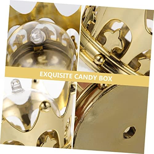 Zerodeko 32 kom Crown Candy kutija ukras kontejnera za vjenčanje za vjenčanje naklonjeni klipni spremnici