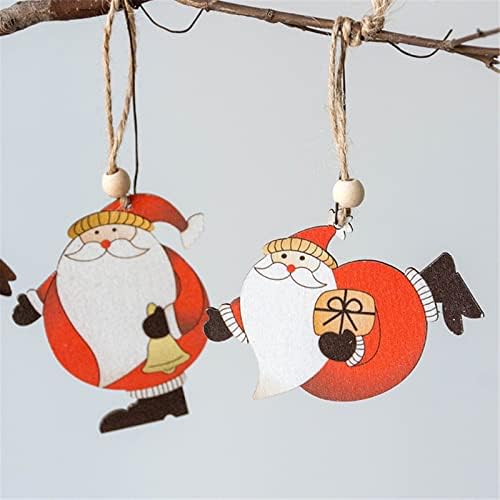 Božićne ukrase viseći privjetnici pogodni za božićnu porodičnu zabavu Odreze za odmor Božićni gnomi ukrasi