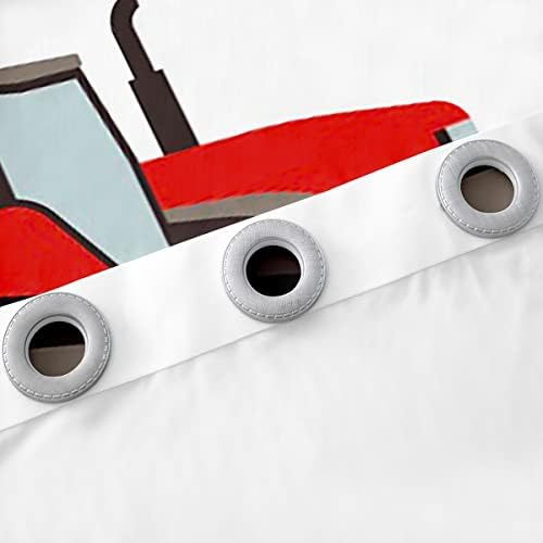 Erosebridal Crvena traktora Oprema za tešku opremu za previđanje za dječje dječake Dječji konusni traktor Prozor za čišćenje poljoprivredne opreme Tretmani auto-prozor