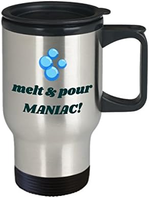 Melt & pour manijak - smiješan poklon sapunica - sapun izrada putne krigle