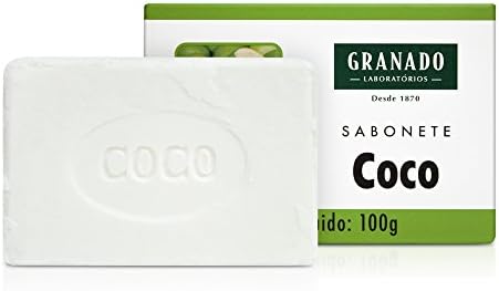 Granado Kokos Jedan Sapun Bar 3.5 Oz. Sapun iz Brazila.