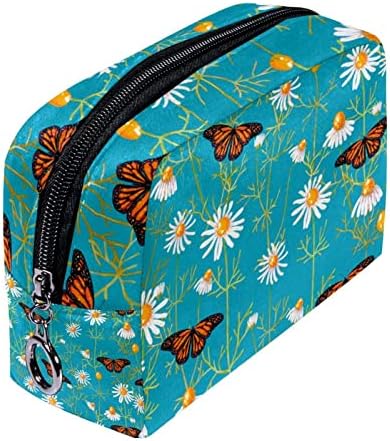 Mala vrećica za šminku, patika za zipper Travel Cosmetic organizator za žene i djevojke, butterfly