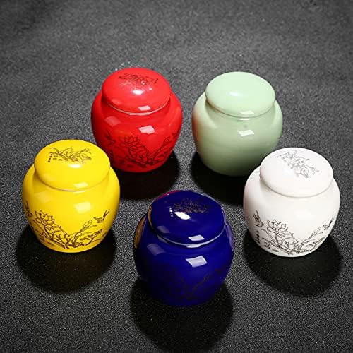 Rahyma Weiping - Mala keramika Pogrebna kremacija urne za ljudski pepeo Mini pogrebne kremacije URNS memorijal
