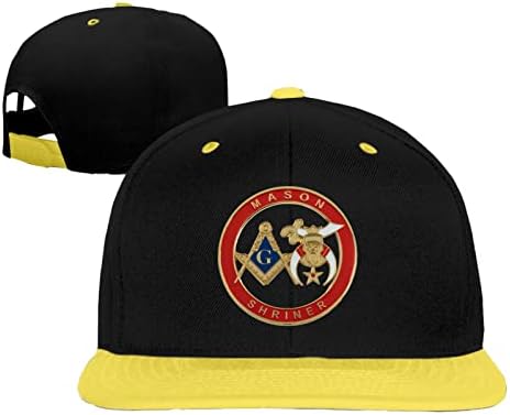 Hifenli Shriner Masonic Hip Hop Cap Caps Boys Girls Trčanje kape bejzbol šeširi
