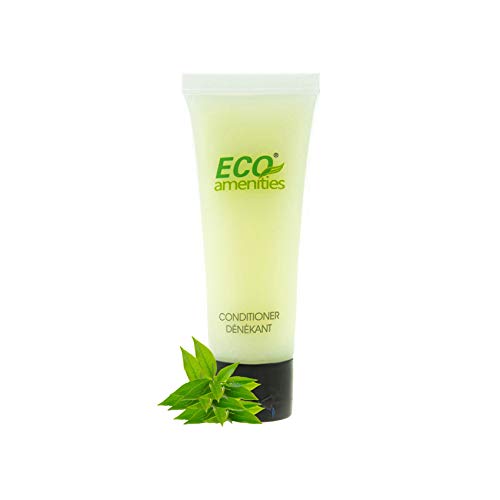 ECO sadržaji regenerator putne veličine-200 pakovanja, 30mL, 1 oz hotelski regenerator rasute potrepštine za goste - miris zelenog čaja Eko regenerator, Mini regenerator sa preklopnom kapom, prozirna posuda