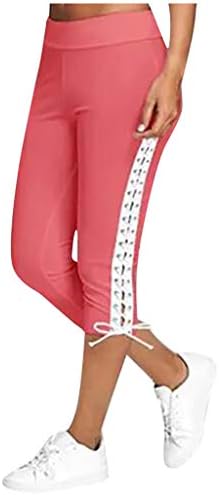 Melupa Capri gamaše za žene - visoki čekići CAPRIS mekani temanski upravljač Joga obrezive hlače