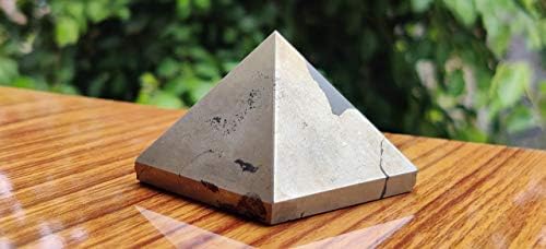 Orgonitna trgovina pirita gemstone piramida | 40-60 mm piramida | Pirit kristal | Budale zlatne