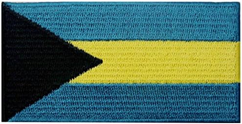 Zastava Bahama izvezeni grb Bahamski otoci Iron na šivanju na nacionalnom zakrpu