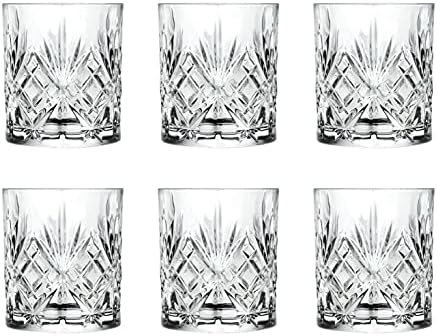 Barski Shot Glass-Set od 6 čaša-kristalno staklo-lijepo dizajnirano-koristite ga za-Shot-Vodka-Liquor-Cordial-svaka