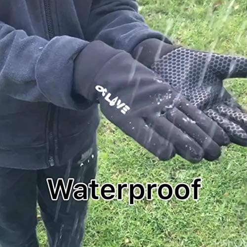 Oglave vodootporne toplotne sportske rukavice, osjetljive na dodir osjetljive na polju za