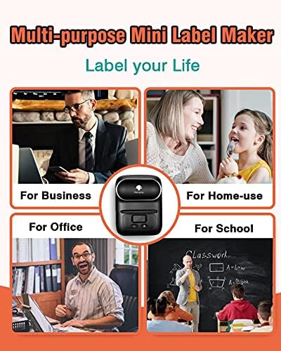 Phomemo Label Maker Set - M110s Bluetooth termalni štampač za posao, kancelariju, školu, kućnu upotrebu,
