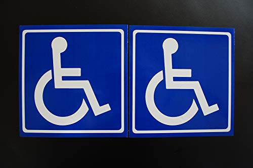 Naljepnice za invalide na kolibu za invalide Vinilni naljepnici, invalidnost Samoposluživanje samoljepljivih