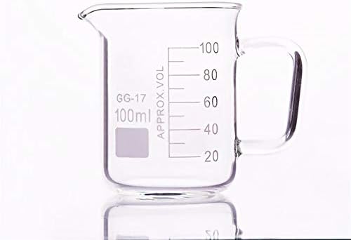 Planinska muška Laboratorijska čaša u niskom obliku, kapacitet 100ml, vanjski promjer = 52 mm,