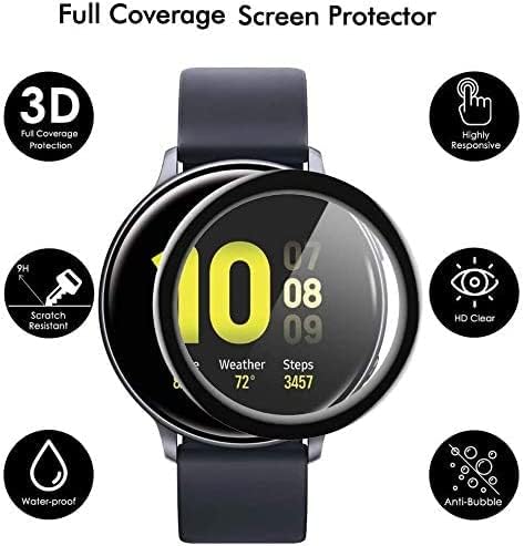Lamshaw Kompatibilan je za Hwagol Smart Watch Extecret, [3 paket] Potpuno pokriće TPU Clear Film Kompatibilan sa Hwagol G20 1,83 inčnim pametnim satom