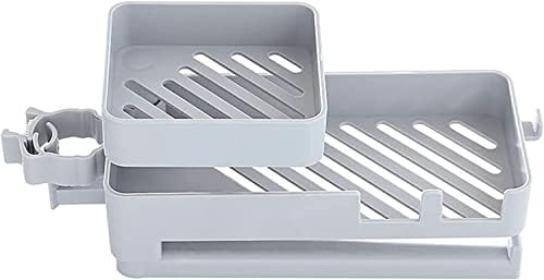 Lipovosti kuhinjski sudoper Caddy Surfa za pranje spužva za spužvu Organizator držač za jelo, pogodno za kućno i kuhinjsko sudoper Skladište kuhinje