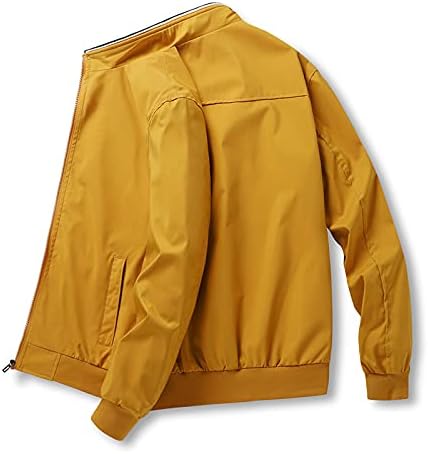 Bomber Jacket Muška Motociklistička Jakna - Ležerna Vjetrovka Sa Patentnim Zatvaračem Outwear Plus Size Kaput