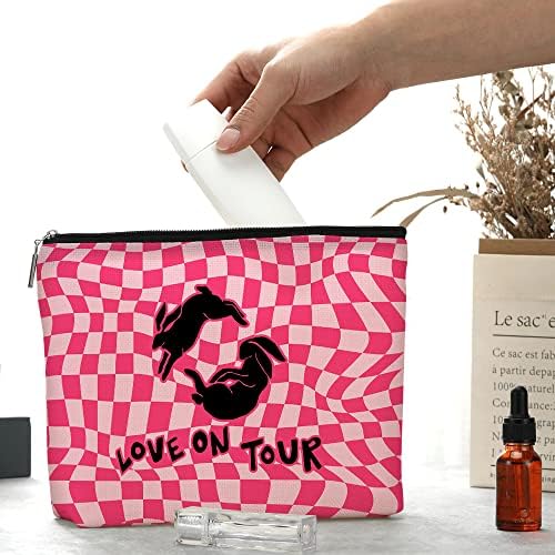 Decohim Slatka zečje ružičaste torbe za kozmetičku torbu za ženske dekore Dekor Inspirirani poklon za ljubitelje