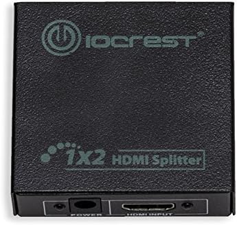 IO Crest SY-SPL31043 Mini 2 Port HDMI 1.3 Splitter 1-in-2