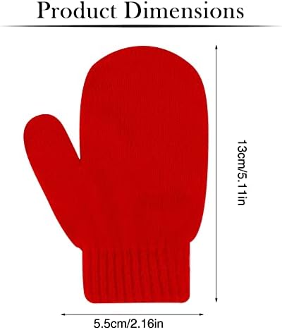 Jeleni 5 para mališani rukavice crne baby rukavice rukavice tople novorođene rukavice za zimske rukavice za dječake za bebe