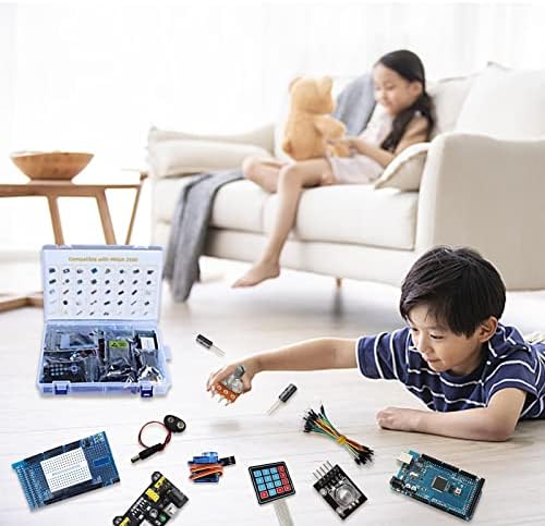 Huayuxin DIY elektronički komplet namijenjen mega2560 Arduino Kit, elektronički komplet za elektroniku 40-u-1,