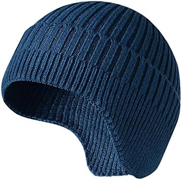 Beanie zimska kapa za žene, zdepasta Kablovska pletena kapa sa ženskom kapom od umjetnog krzna s