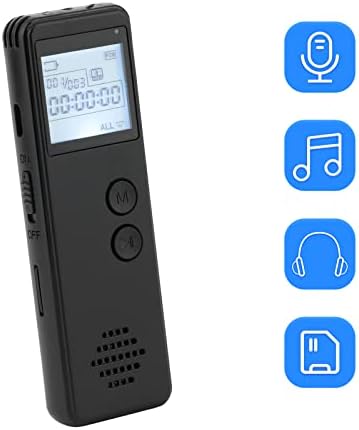 LAOJIA diktafon, Digitalni diktafon aktivirani diktafon smanjenje šuma smanjenje šuma MP3 Player HD snimanje