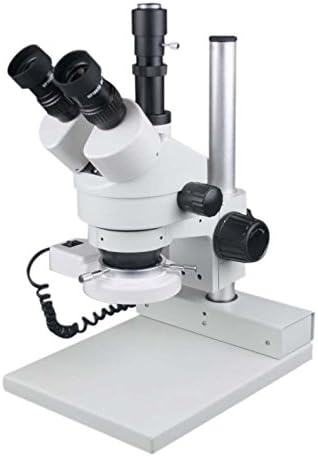 Radikalna 200mm radna udaljenost 3-45x zum Stereo PCB zavarivanje mobilni sat Repair mikroskop sa priključkom za kameru i kružnim LED svjetlom za montiranje C