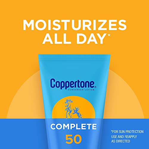 Coppertone COMPLETE SPF 50 losion za zaštitu od sunca, lagana, hidratantna krema za sunčanje,
