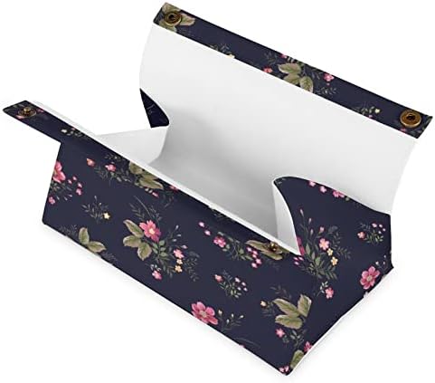 Cvijeće ružičasta kutija za tkivo poklopac ukrasni dozator papira za nošenje salveta za kućni