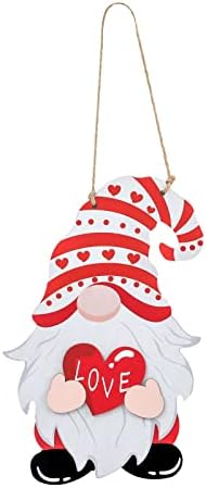 Fafan 550W Amp Božićna tema šareni Patuljci sa šeširom drveni ukras sa užetom za dekoracije