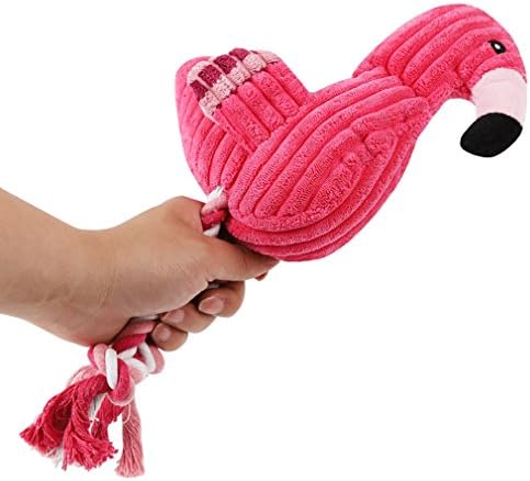Teška plišana igračka za pse, Knot Flamingo škripane igračke za pse DT060 Flamingo