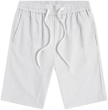 Tinkwell Muški uzročni pamučni šorc sa drastnim ljetnim klasičnim prikladnim kratkim hlačama sa elastičnim džepovima