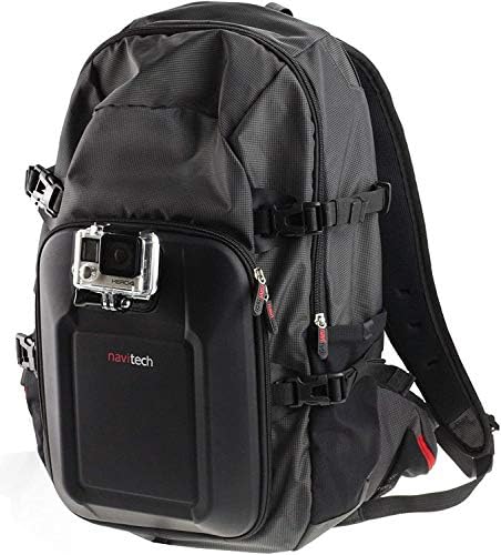 Navitech action ruksak za kameru s integriranim remenom prsa - kompatibilan sa CrosStour nadograđenim 4K