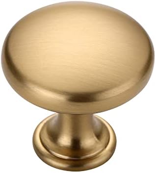Alzasssbg 10 paketa brončani brončani ručici, 1-1 / 8 inčni promjer zlata Kuhinjski ormar Hardverski
