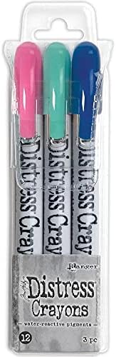 Tim Holtz Crayons Crayons Set 11 i Set 12 - Sadrži šest novih boja u nevolji od 2020-2021