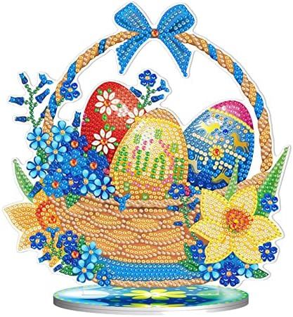 Godding Božićni ukras Uskrs Slikanje kućne komplete Rabbit Dijamantni bušilica Easter Decoration